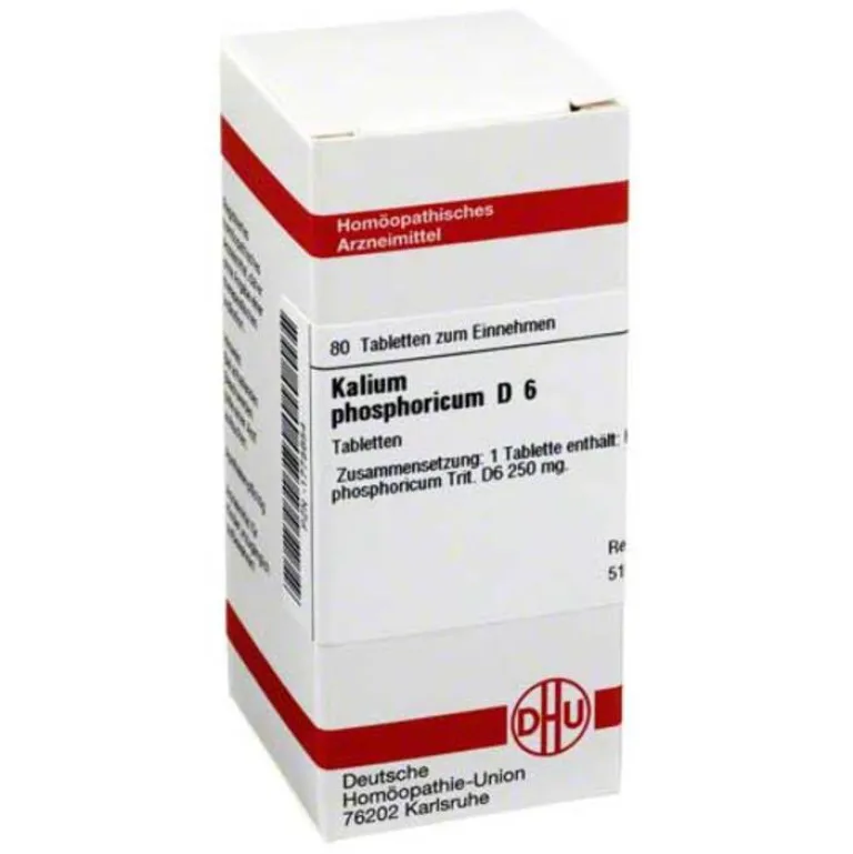 DHU Schüßler-Salze K|Salze 1-12-DHU Kalium phosphoricum D 6 Tabletten, 80 St