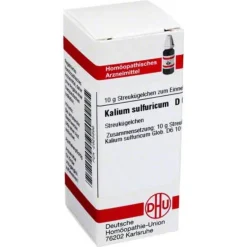 K|K-DHU Kalium sulfuricum D 6 Globuli, 10 g
