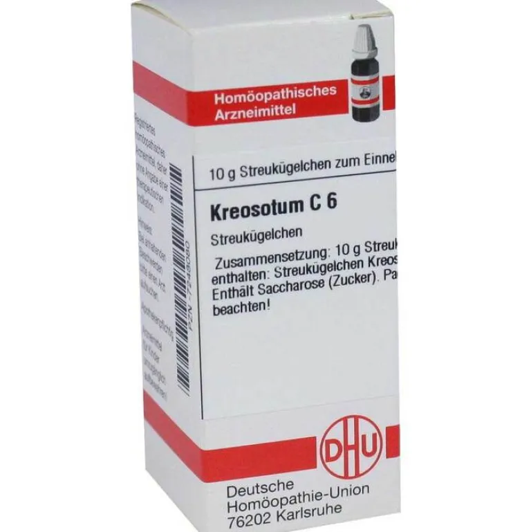 K|K-DHU Kreosotum C 6 Globuli, 10 g