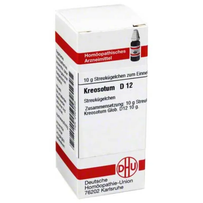 K|K-DHU Kreosotum D 12 Globuli, 10 g