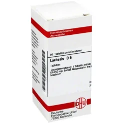 DHU L-Lachesis D 6 Tabletten, 80 St