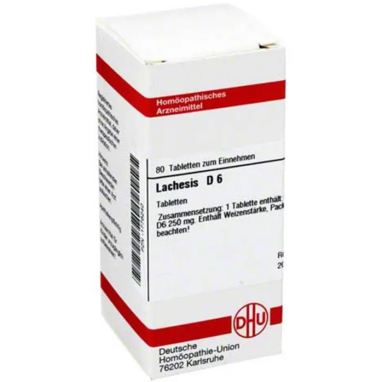 DHU L-Lachesis D 6 Tabletten, 80 St