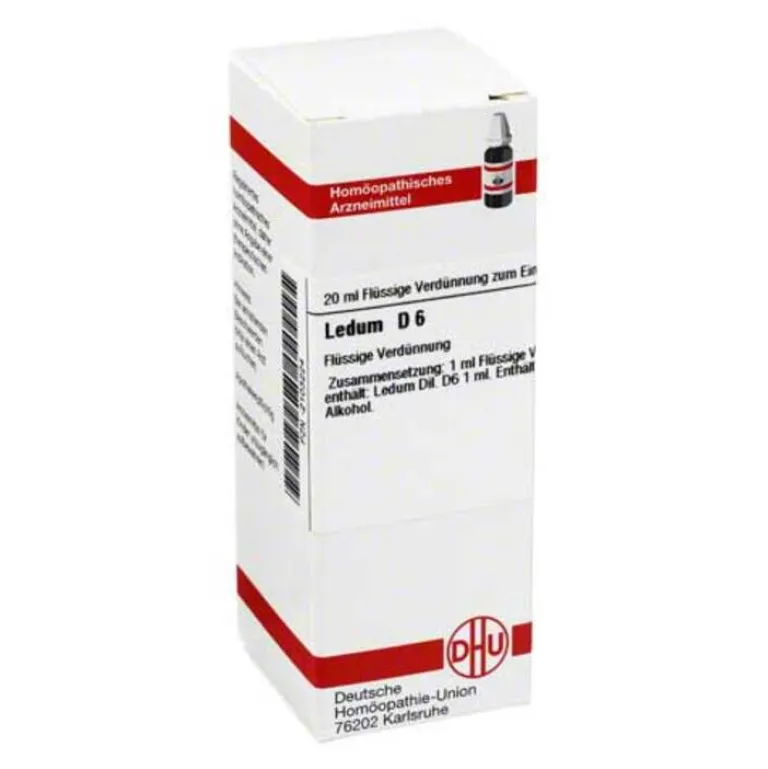DHU L-Ledum D 6 Dilution, 20 ml