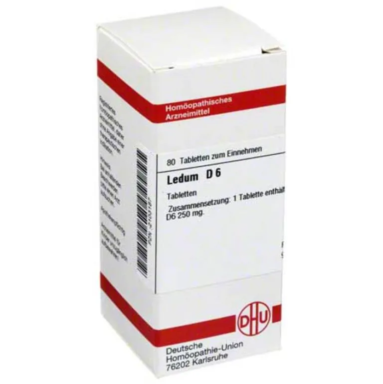DHU L-Ledum D 6 Tabletten, 80 St