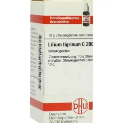 L|L-DHU Lilium tigrinum C 200 Globuli, 10 g