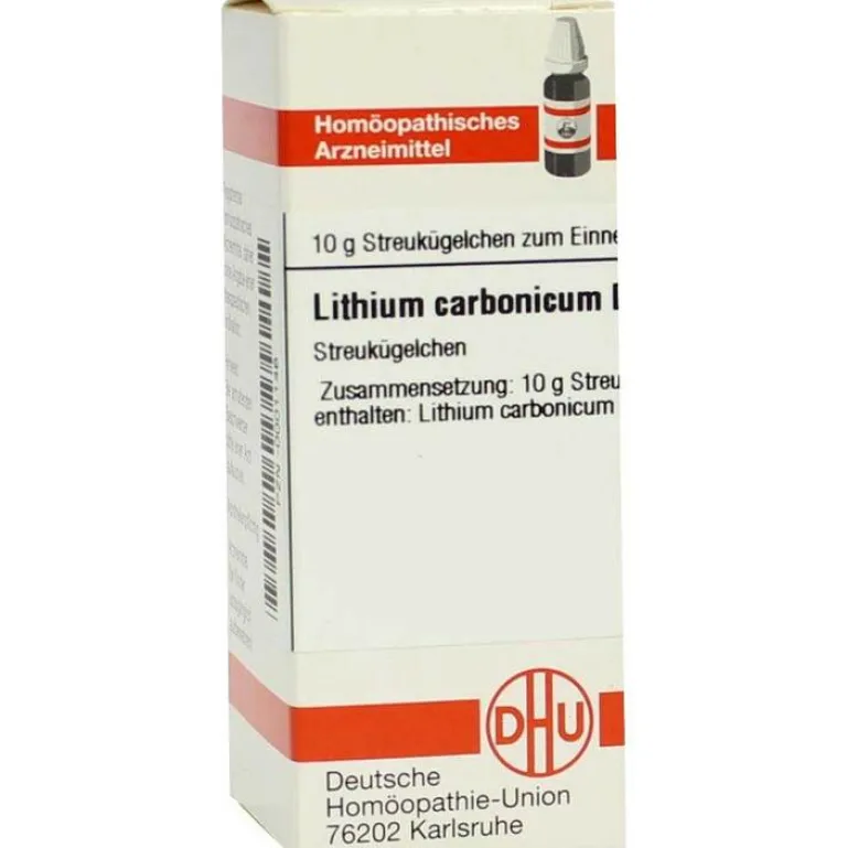 DHU L-Lithium carbonicum D 30 Globuli, 10 g