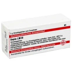 R-Z-DHU LM Sepia III Globuli, 5 g