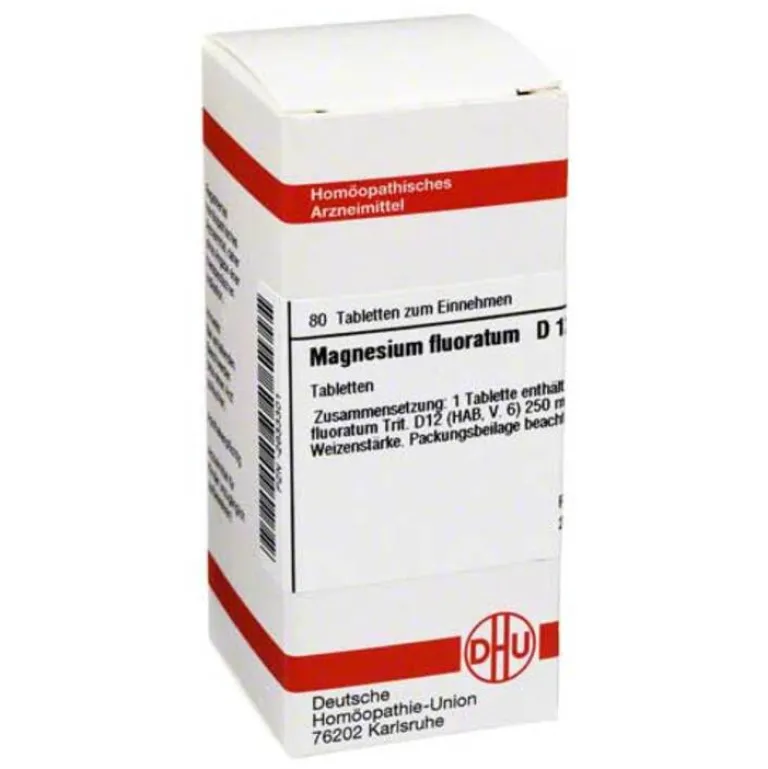 DHU M-Magnesium fluoratum D 12 Tabletten, 80 St