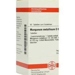 DHU M-Manganum metallicum D 6 Tabletten, 80 St