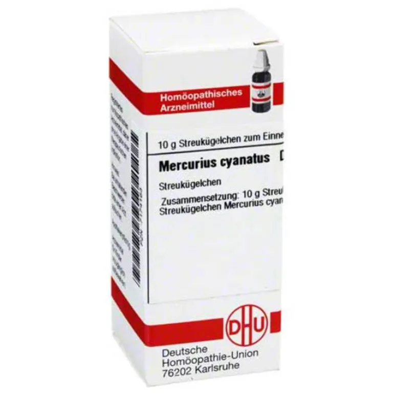 M-DHU Mercurius cyanatus D 30 Globuli, 10 g
