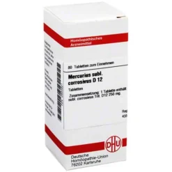DHU M-Mercurius sublimatus corrosivus D 12 Tabletten, 80 St