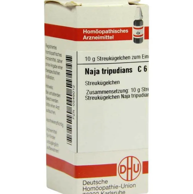 DHU N-Naja tripudians C 6 Globuli, 10 g