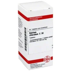 DHU Schüßler-Salze Salze 1-12|N-DHU Natrium chloratum C 30 Tabletten, 80 St