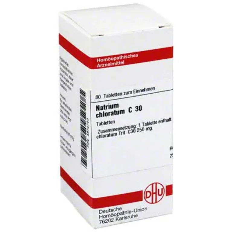 DHU Schüßler-Salze Salze 1-12|N-DHU Natrium chloratum C 30 Tabletten, 80 St