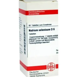 N-DHU Natrium selenicum D 6 Tabletten, 80 St