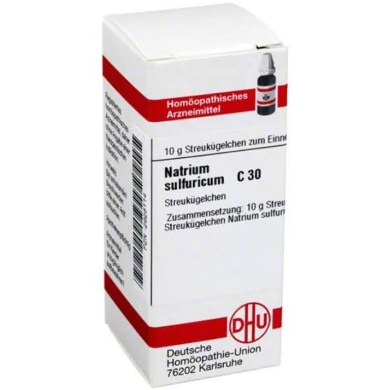 N|N-DHU Natrium sulfuricum C 30 Globuli, 10 g