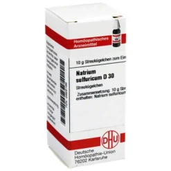 N|N-DHU Natrium sulfuricum D 30 Globuli, 10 g