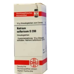 N-DHU Natrium sulfuricum D 200 Globuli, 10 g