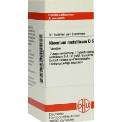N-DHU Niccolum metallicum D 6 Tabletten, 80 St