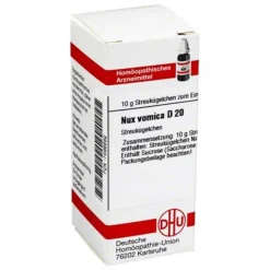 N-DHU Nux vomica D 20 Globuli, 10 g