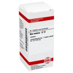 DHU N-Nux vomica D 12 Tabletten, 80 St