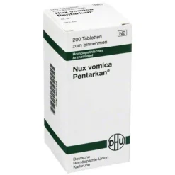DHU Dhu Komplexmittel-Nux vomica Pentarkan Tabletten, 200 St