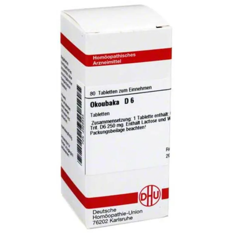 O-DHU Okoubaka D 6 Tabletten, 80 St