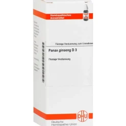 P-DHU Panax Ginseng D 3 Dilution, 20 ml