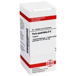 P-DHU Paris quadrifolia D 6 Tabletten, 80 St