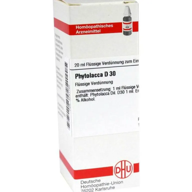 P-DHU Phytolacca D 30 Dilution, 20 ml