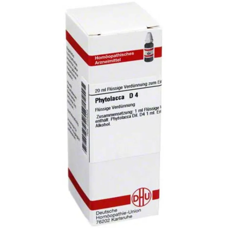 DHU P-Phytolacca D 4 Dilution, 20 ml