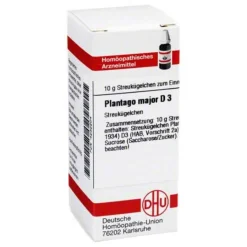 P|P-DHU Plantago Major D 3 Globuli, 10 g