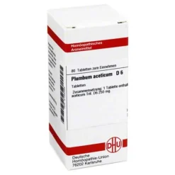 DHU P-Plumbum aceticum D 6 Tabletten, 80 St