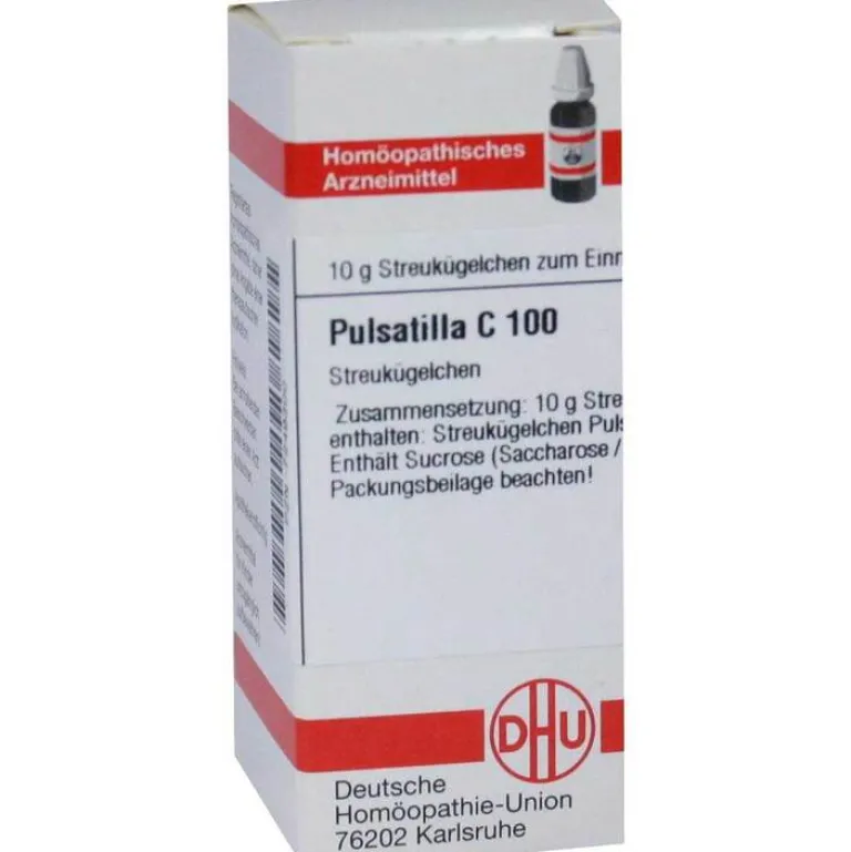 P-DHU Pulsatilla C 100 Globuli, 10 g