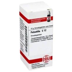P|P-DHU Pulsatilla C 12 Globuli, 10 g