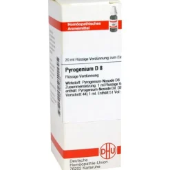 DHU P-Pyrogenium D 8 Dilution, 20 ml