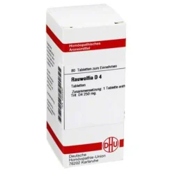 Q-R-DHU Rauwolfia D 4 Tabletten, 80 St