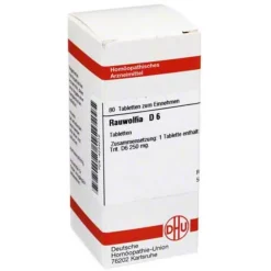 Q-R-DHU Rauwolfia D 6 Tabletten, 80 St