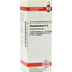 DHU Q-R-Rhododendron D 4 Dilution, 20 ml
