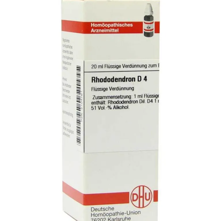 DHU Q-R-Rhododendron D 4 Dilution, 20 ml