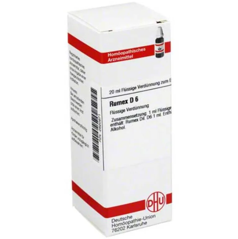 DHU Q-R-Rumex D 6 Dilution, 20 ml