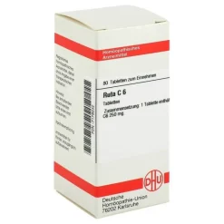 Q-R-DHU Ruta C 6 Tabletten, 80 St