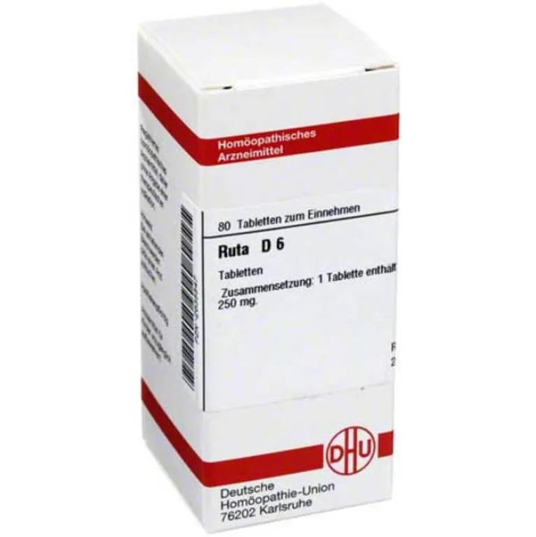 Q-R-DHU Ruta D 6 Tabletten, 80 St