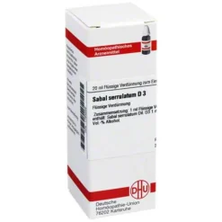 DHU S-Sabal serrulata D 3 Dilution, 20 ml