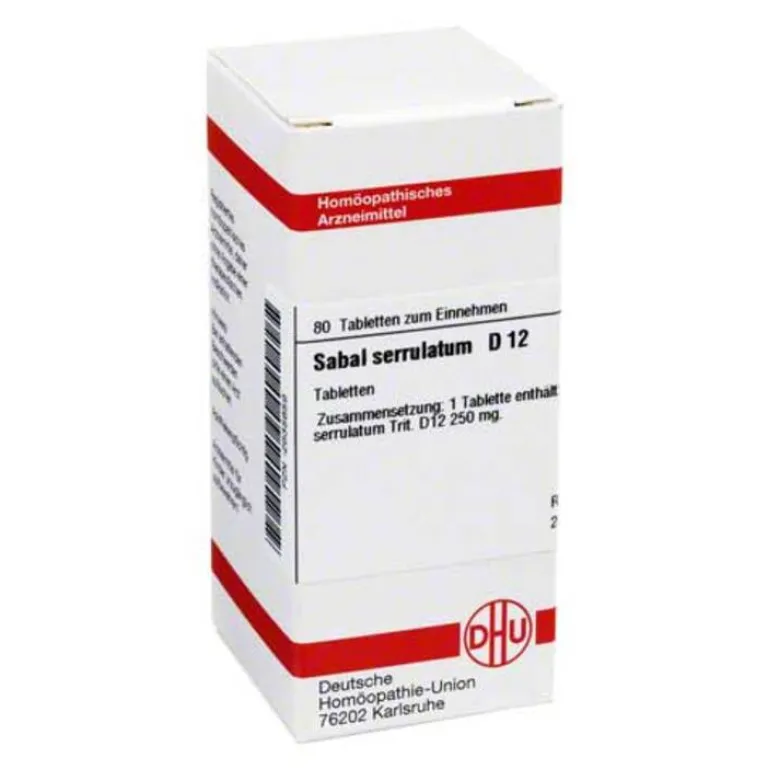 S-DHU Sabal serrulata D 12 Tabletten, 80 St