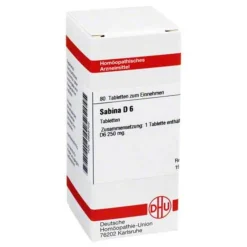 S-DHU Sabina D 6 Tabletten, 80 St
