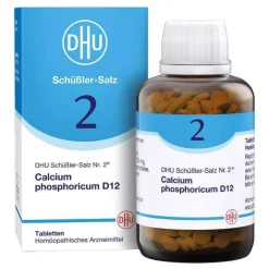 DHU Schüßler-Salze Salze 1-12|D 12-DHU Schüßler-Salz Nr. 2 Calcium phosphoricum D12 Tabletten, 900 St