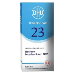 DHU Schüßler-Salze Salze 13-24|D 12-DHU Schüßler-Salz Nr. 23 Natrium bicarbonicum D12 Tabletten, 80 St