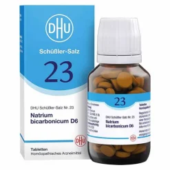 DHU Schüßler-Salze Salze 13-24|D 6-DHU Schüßler-Salz Nr. 23 Natrium bicarbonicum D6 Tabletten, 200 St
