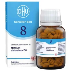 DHU Schüßler-Salze Salze 1-12|D 6-DHU Schüßler-Salz Nr. 8 Natrium chloratum D6 Tabletten, 420 St